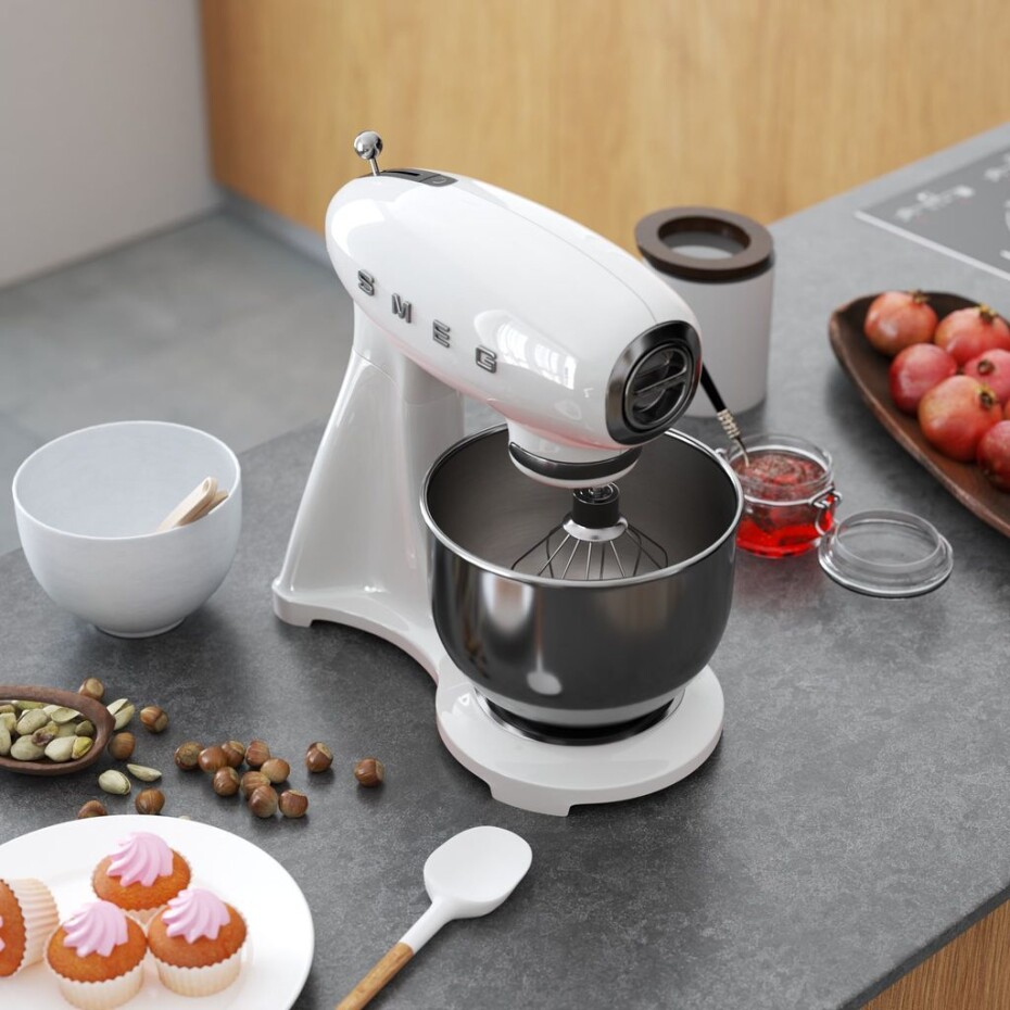 Kuchyňský robot SMF03WHEU, bílá, SMEG - main (3)