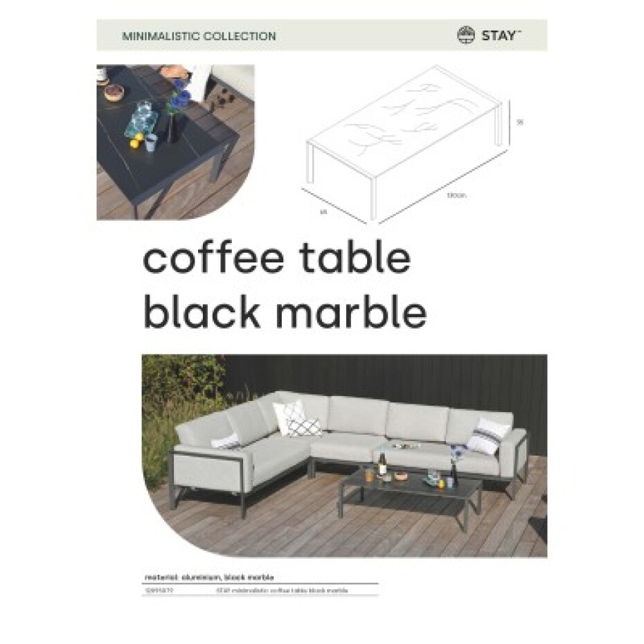 STAY venkovní nábytek Minimalistic coffee table - main (7)