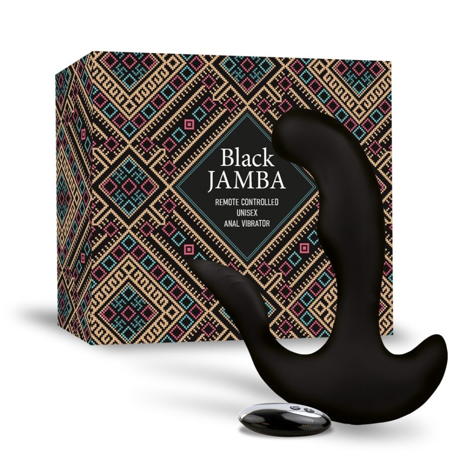 FeelzToys Black Jamba Anal Vibrator - main (0)