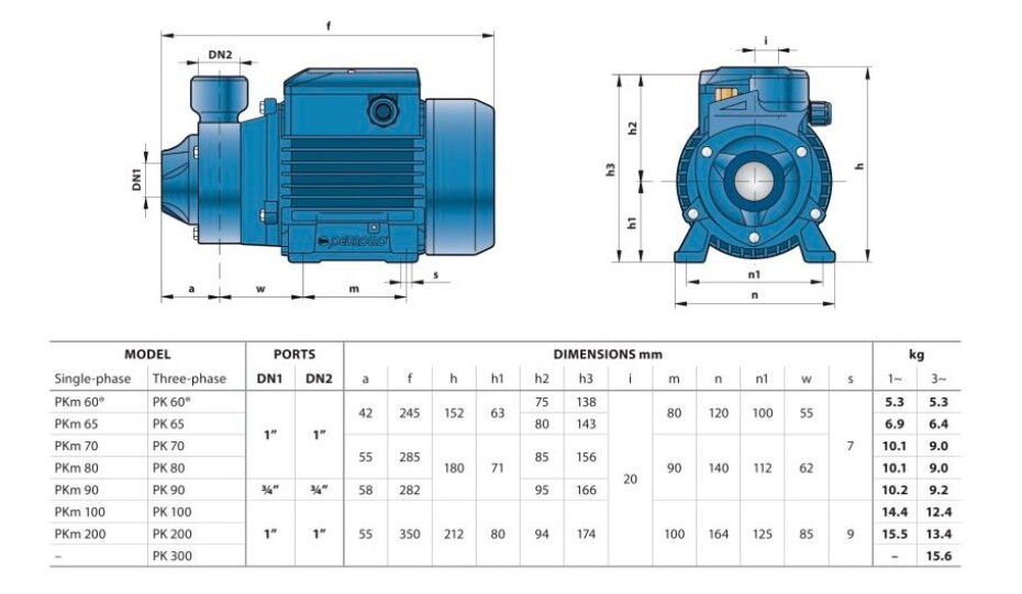 Pedrollo PK 70 400V - main (2)