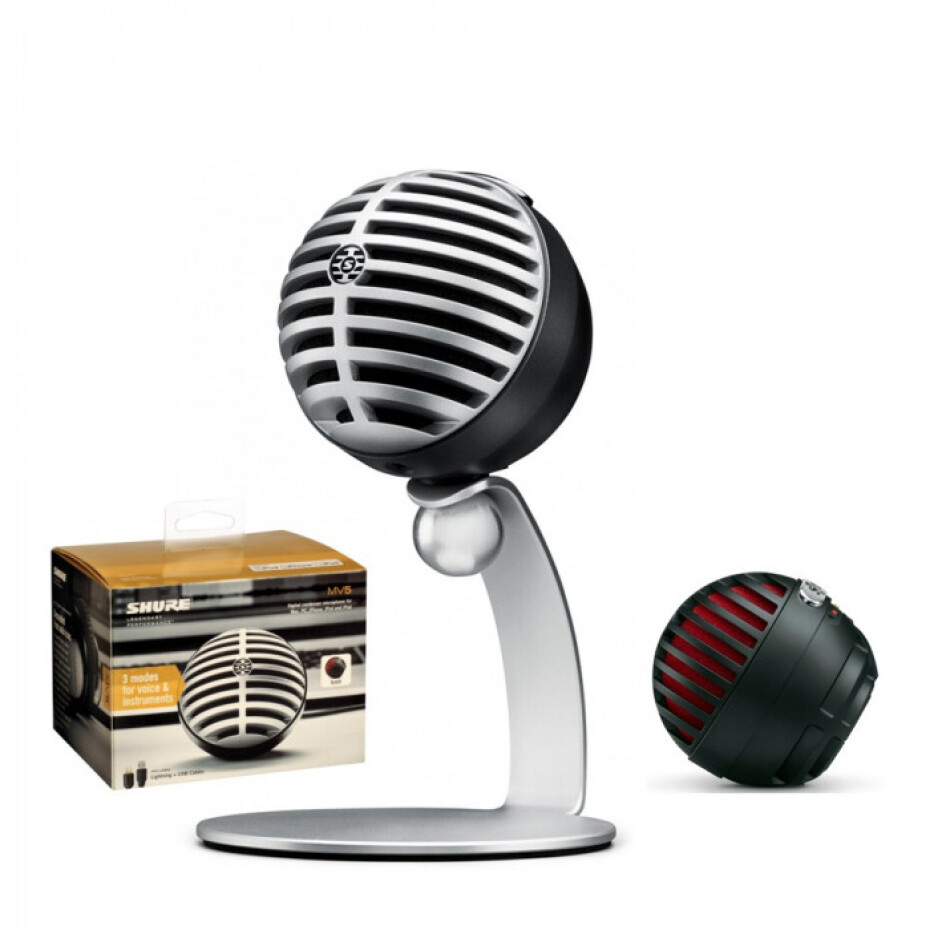 Shure MOTIV MV5 LTG Black - main (0)