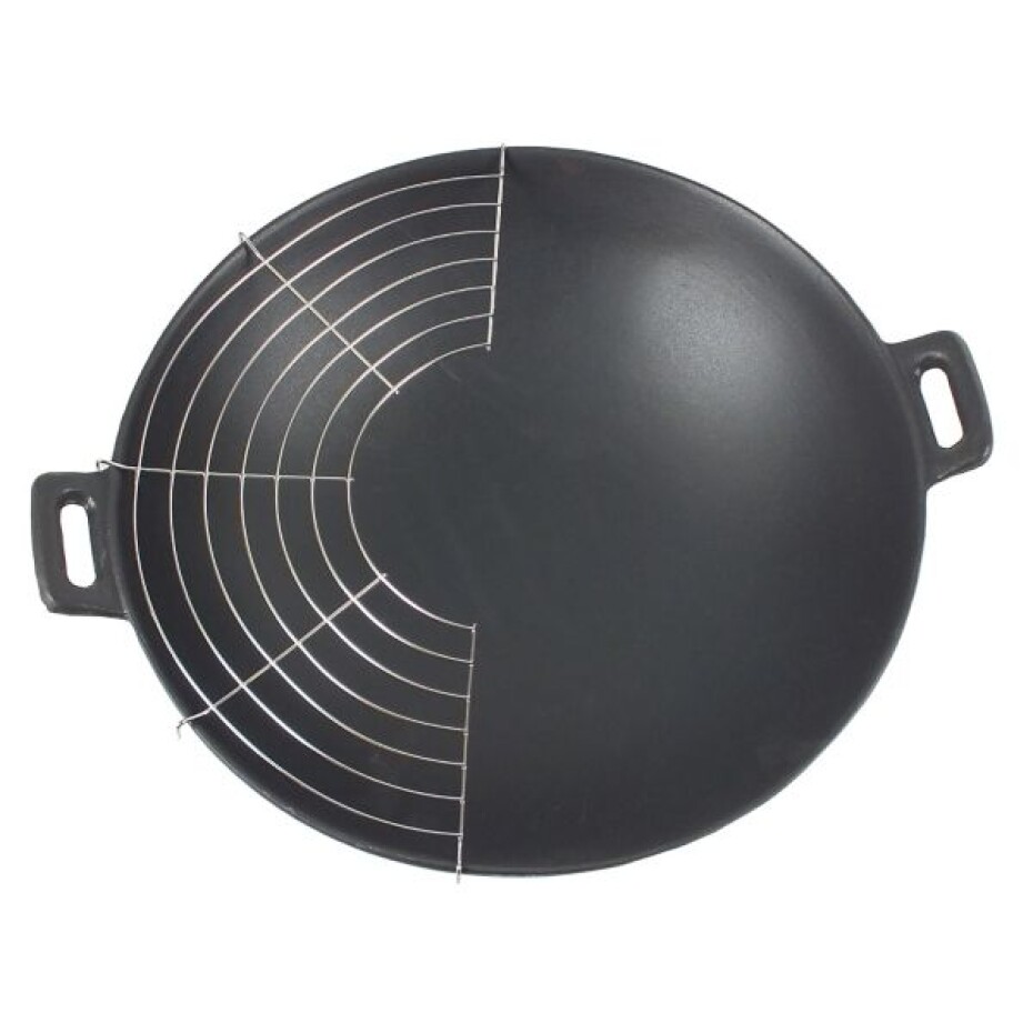 KELA Wok litinový 36 cm s příslušenstvím sada 5 ks KL-77943 - main (2)