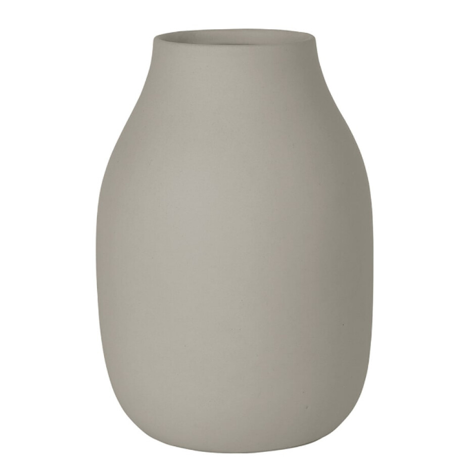 Váza COLORA 15 cm, hřejivě šedá, Blomus - main (0)