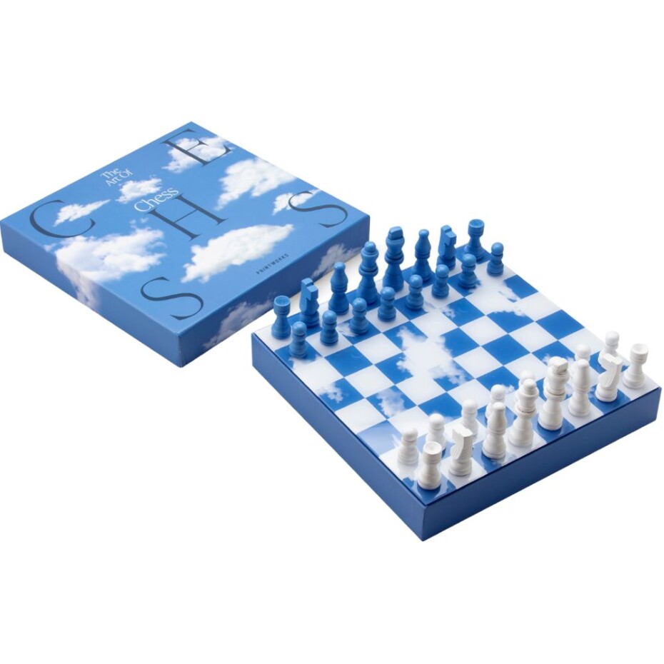 Šachy ART OF CHESS, modrá, Printworks - main (0)
