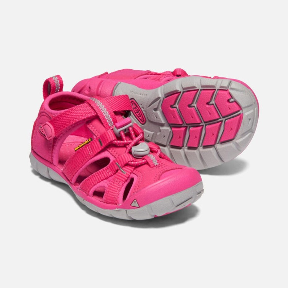 Dětské sandály SEACAMP II CNX JR, hot pink, Keen, 1020699, růžová - 37 - main (1)