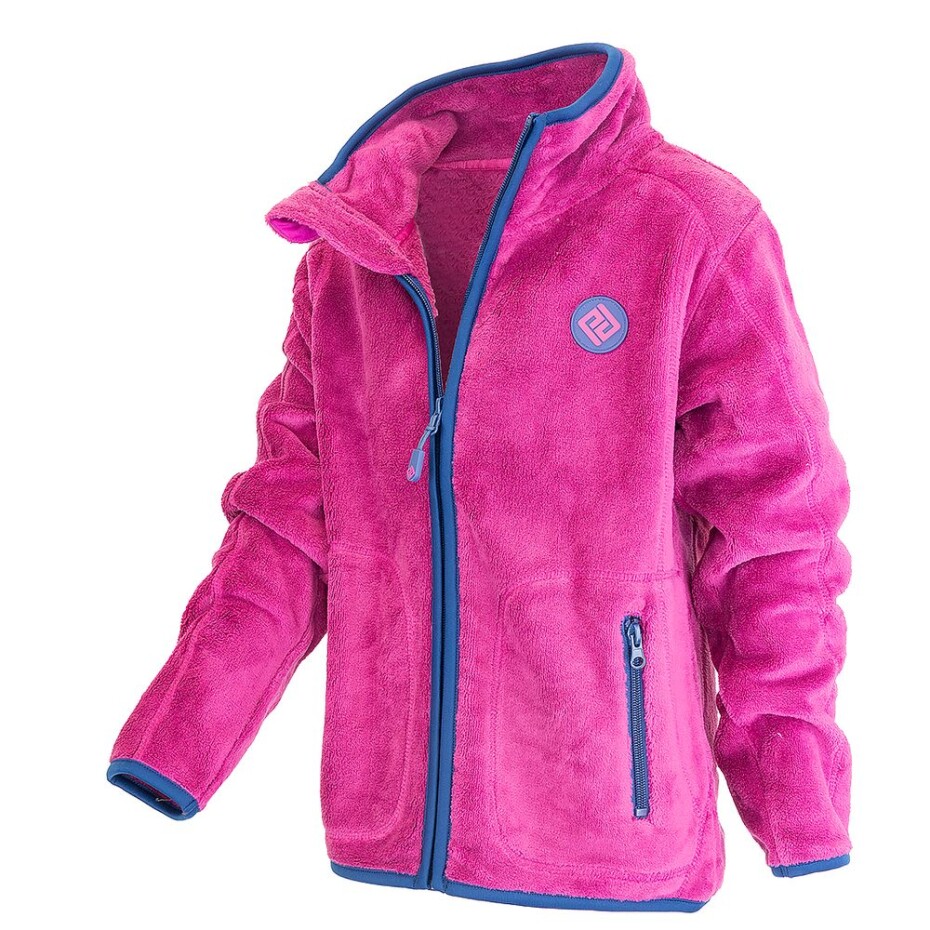 mikina dívčí chlupatá se stojáčkem, Pidilidi, PD1139-07, fuchsia - 152 | 12let - main (3)