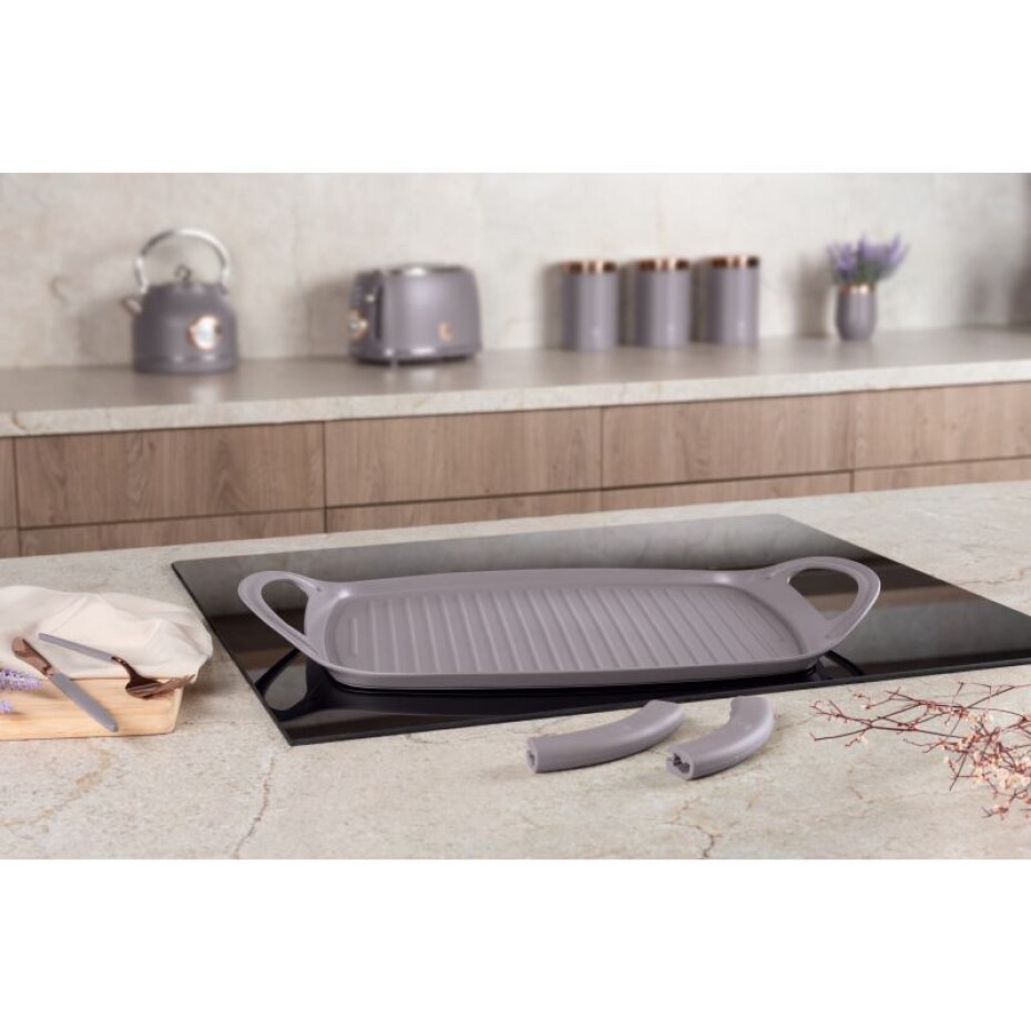BERLINGERHAUS Grilovací deska s titanovým povrchem 47 cm Taupe Collection BH-8107 - main (4)