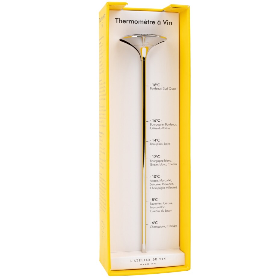 Teploměr na víno 20 cm, L'Atelier du Vin - main (5)