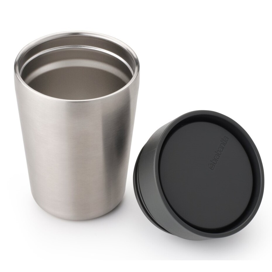 Termohrnek MAKE & TAKE 200 ml, tmavě šedá, ocel, Brabantia - main (8)