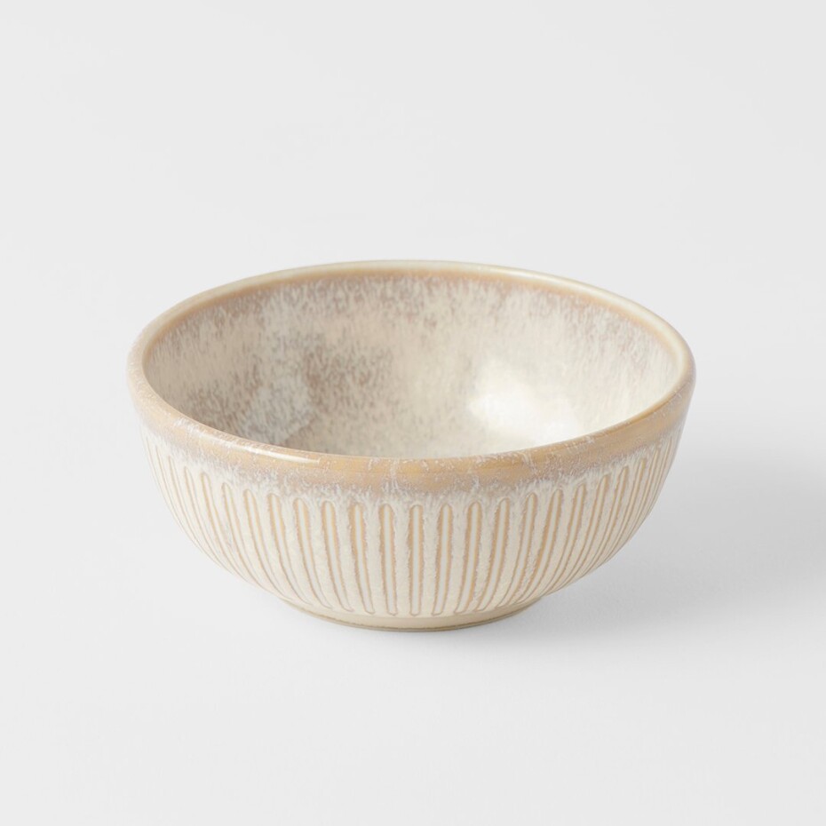 Jídelní miska RIDGED ALABASTER 160 ml, krémová, keramika, MIJ - main (7)