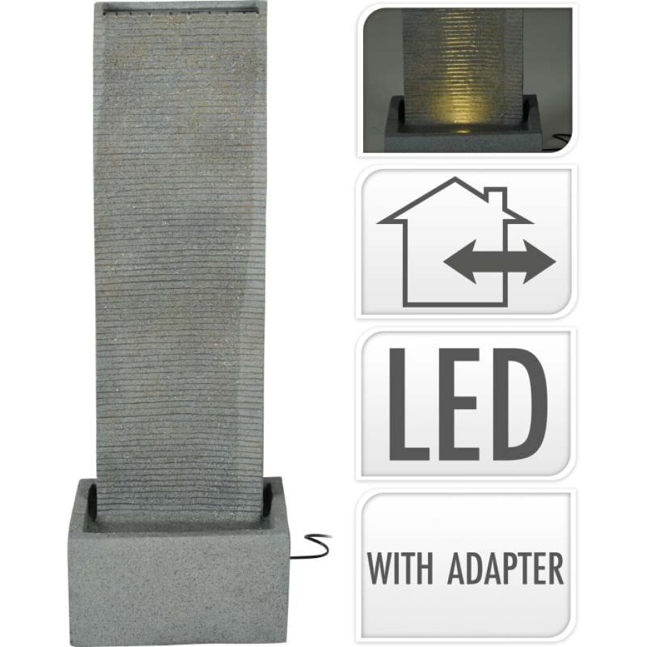 HOMESTYLING Fontána pokojová s LED osvětlením 100 cm Modern KO-795202390 - main (2)