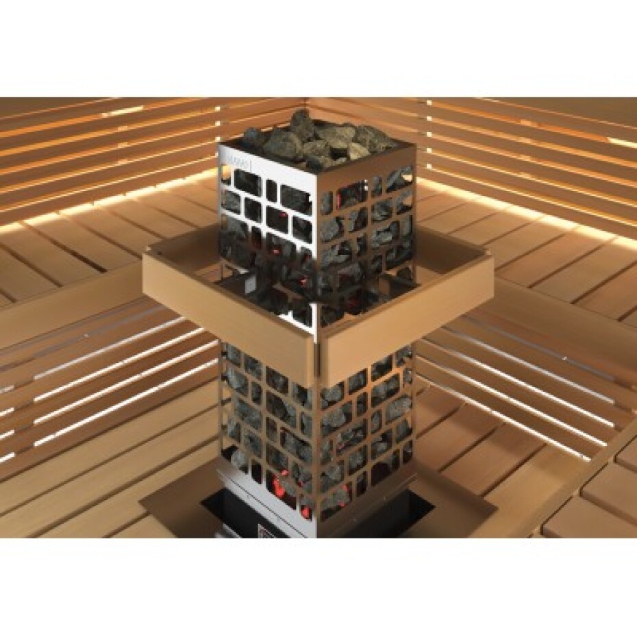 Sawo saunová kamna CUBOS 4,5 kW (nutno dokoupit ovládací panel) - main (1)