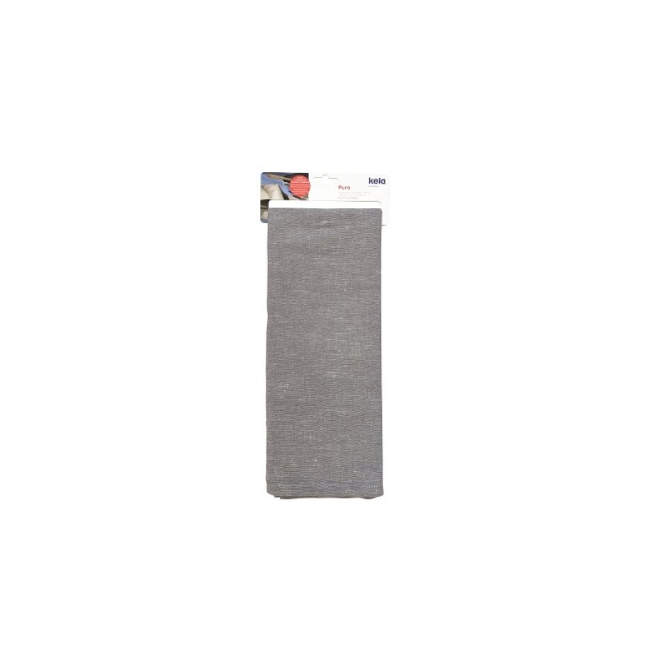 KELA Utěrka Puro 55% bavlna/45% len šedá 70,0x50,0cm KL-12805 - main (3)