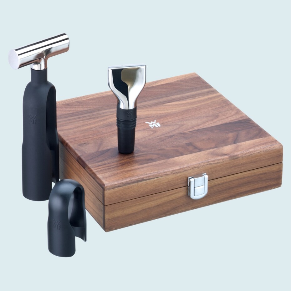 Sada příslušenství k vínu SOMMELIER SET BARIC , dárková sada v dřevěném boxu, WMF - main (5)