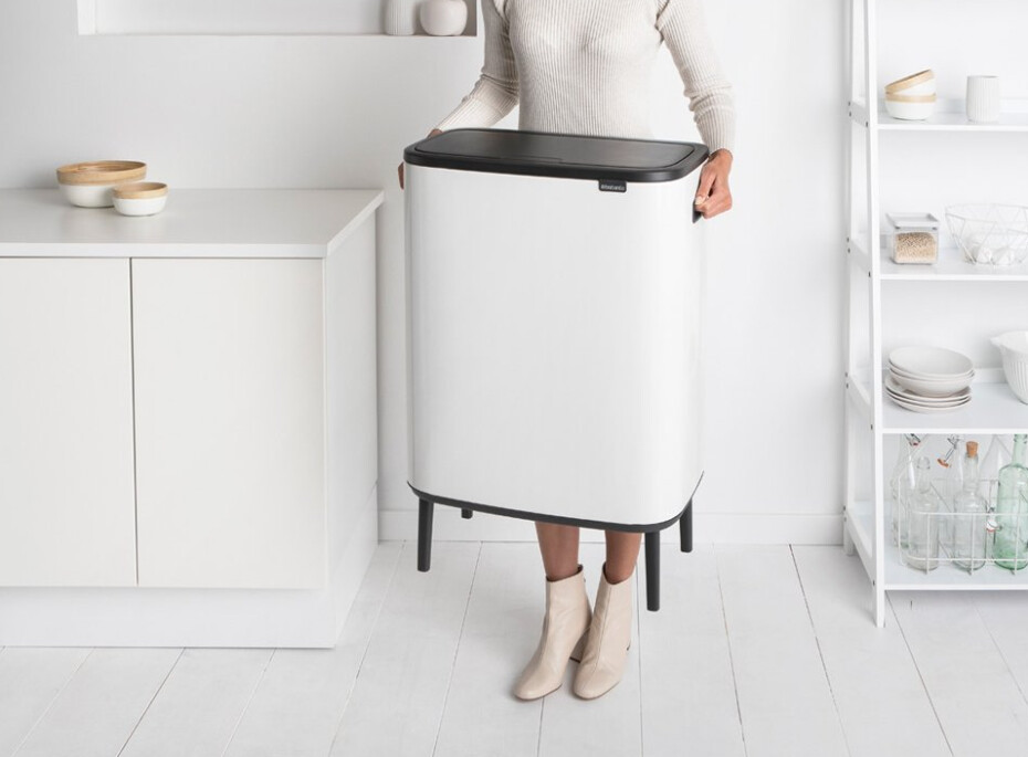 Dotykový odpadkový koš BO TOUCH BIN 60 l, bílá, Brabantia - main (15)