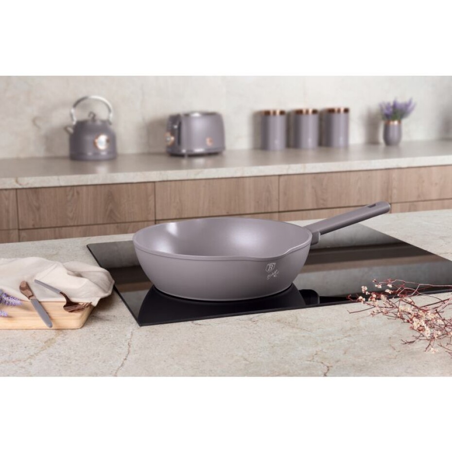 BERLINGERHAUS Pánev hluboká s titanovým povrchem 28 cm Taupe Collection BH-8091 - main (8)