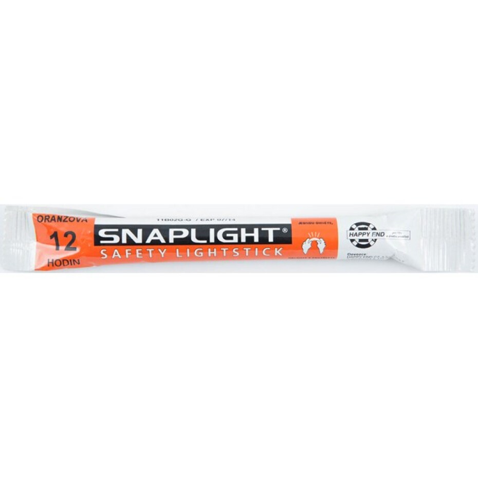 Světlo chemické Snaplight 12 cm oranžové - main (0)