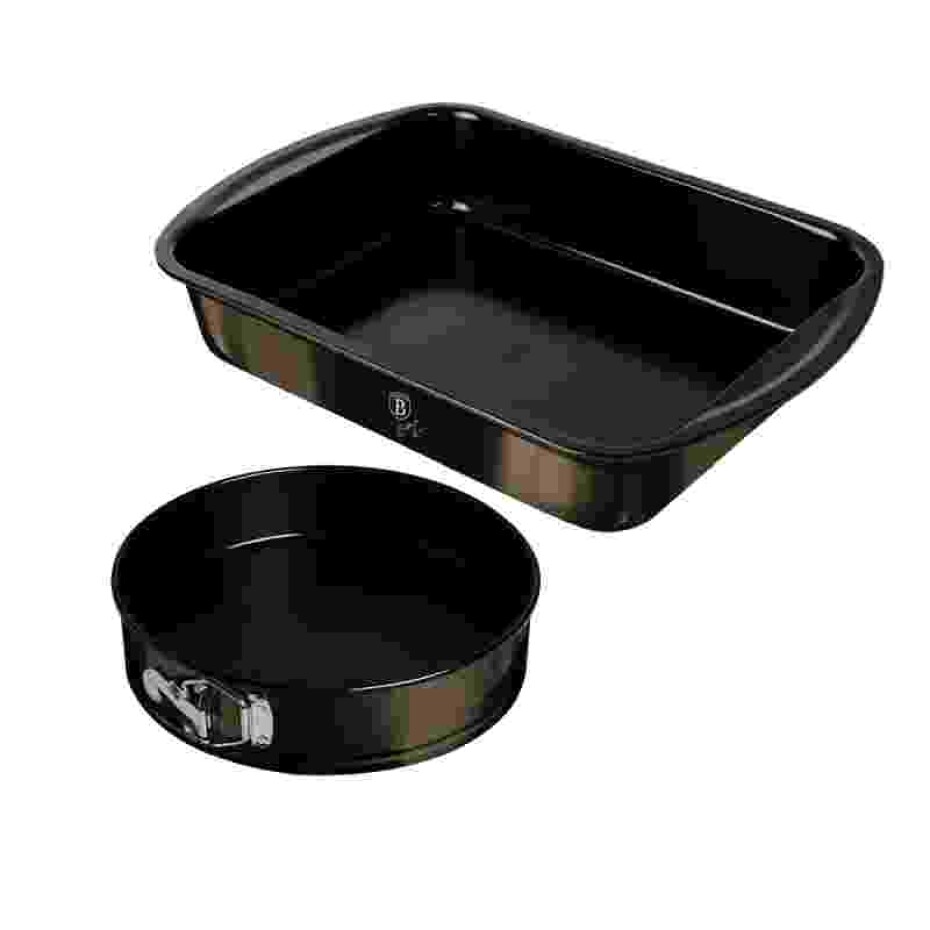 BERLINGERHAUS Forma na pečení sada titanovým nepřilnavým povrchem 2 ks Shiny Black Edition LP-KL-119P - main (0)