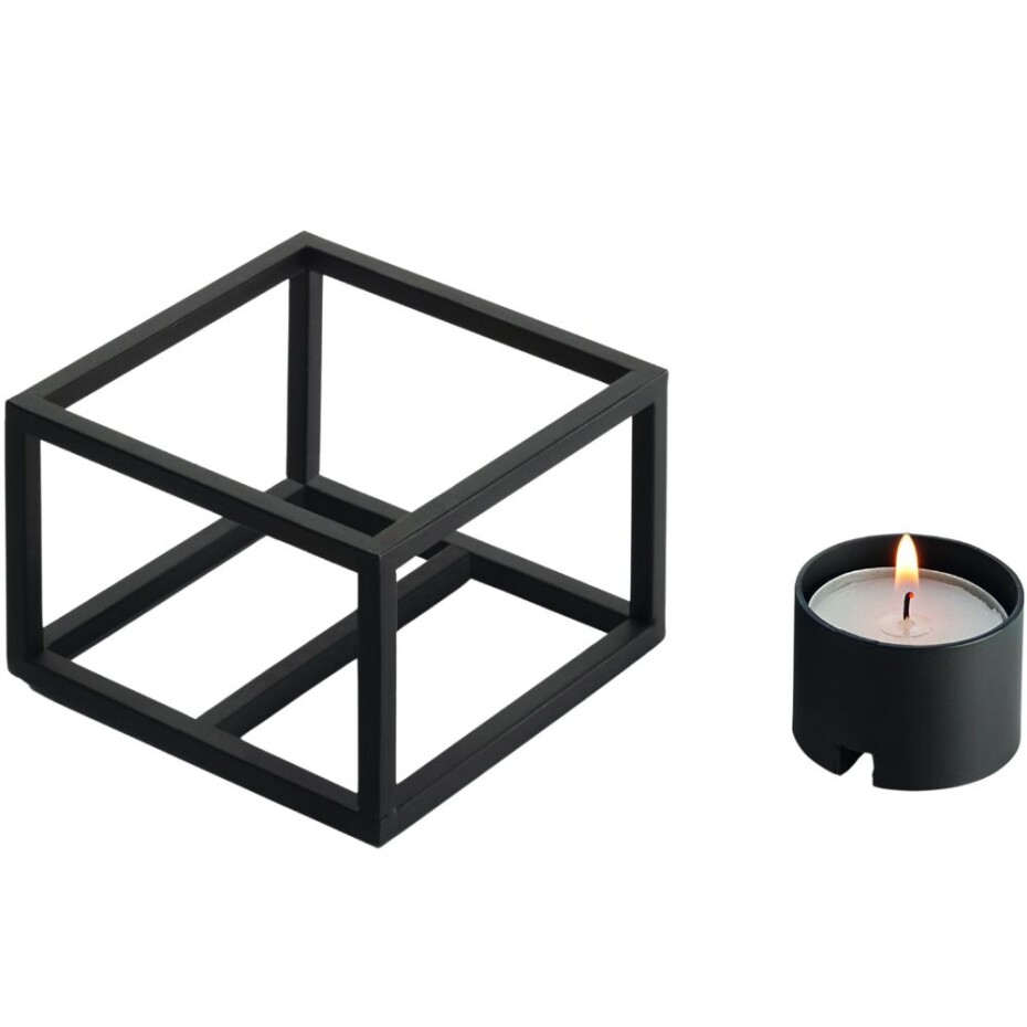 Ohřívač čajové konvice CUBO 10 cm, černá, Philippi - main (3)