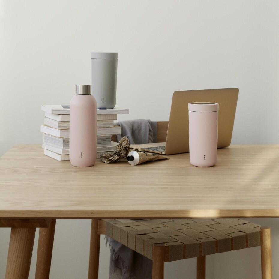 Cestovní hrnek TO GO CLICK 400 ml, jemně žlutá, Stelton - main (5)