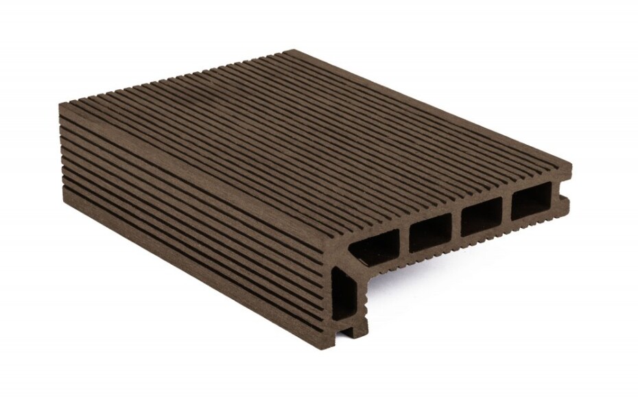 G21 Terasové prkno G21 zakončovací, 2,5 x 14 x 400 cm, Indický teak mat. WPC G21-63909918 - main (0)
