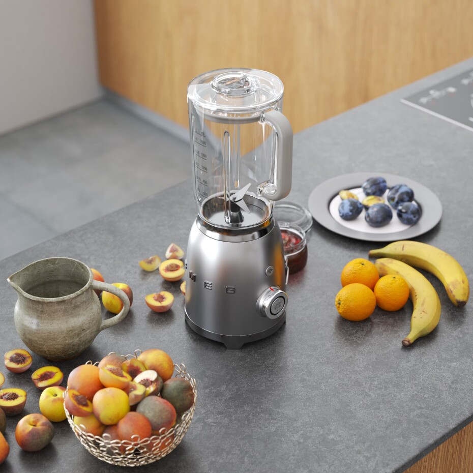 Stolní mixér BLF01BLEU, matná šedá, SMEG - main (1)