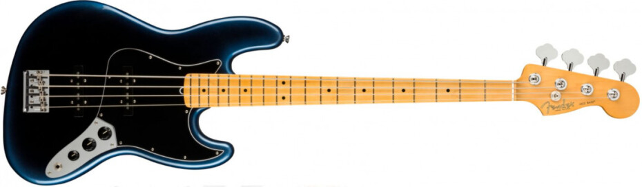 Fender American Professional II Jazz Bass Dark Night Maple - main (0)