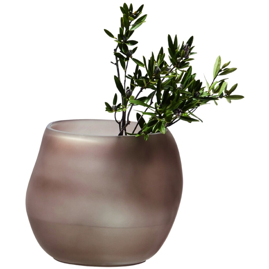 Váza ORGANIC 20 cm, hnědá, Philippi - main (0)