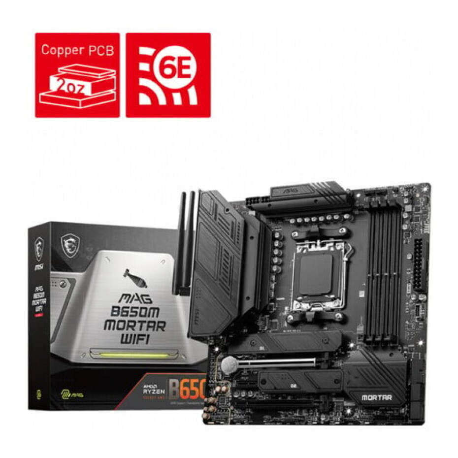 MSI MAG B650M MORTAR WIFI - AMD B650 - main (4)
