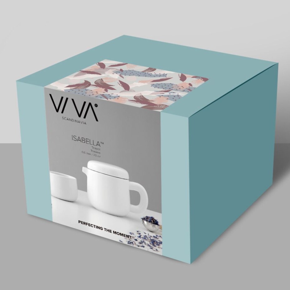 Čajová konvice ISABELLA 600 ml, bílá, Viva Scandinavia - main (13)