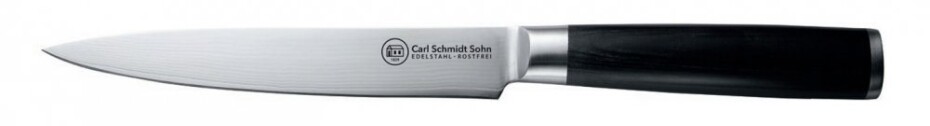 CS SOLINGEN Nůž porcovací damascénská nerezová ocel 18 cm KONSTANZ CS-071257 - main (0)
