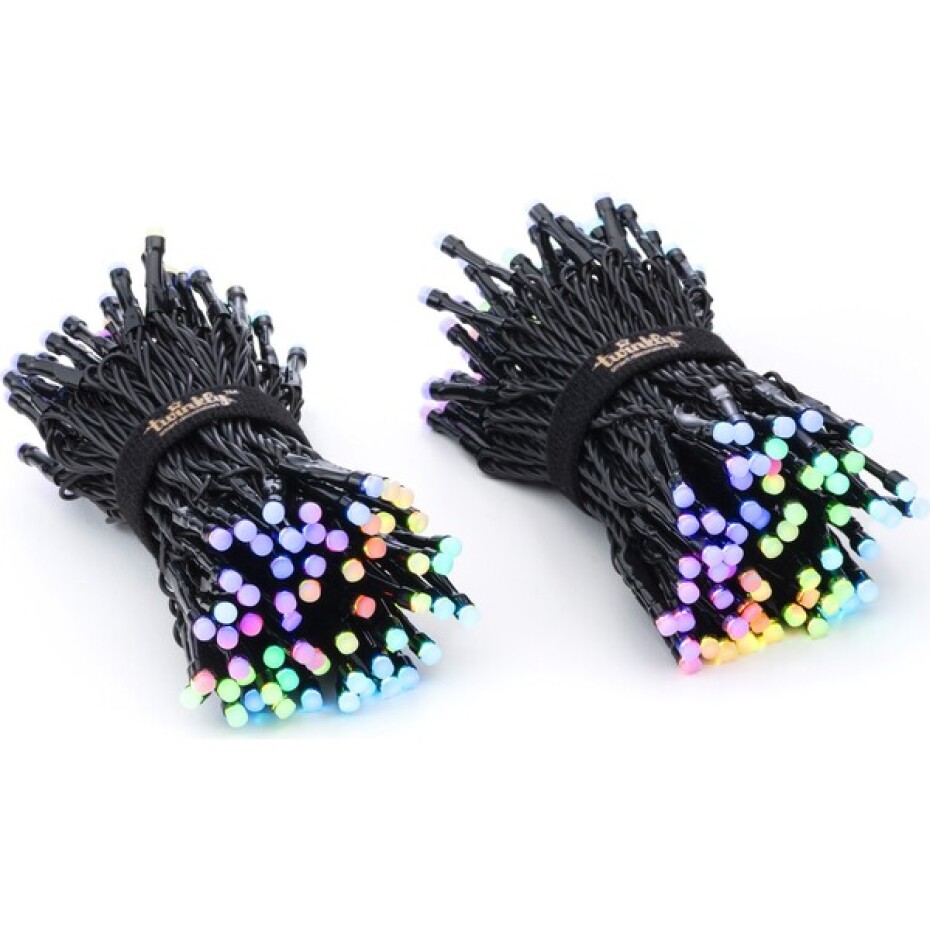 Twinkly Strings Multi-Color chytré žárovky na stromeček 250 Ks 20m černý kabel - main (4)