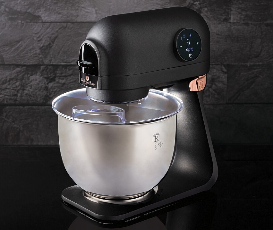 BERLINGERHAUS Kuchyňský robot digitální 1200 W Black Rose Collection BH-9323 - main (4)