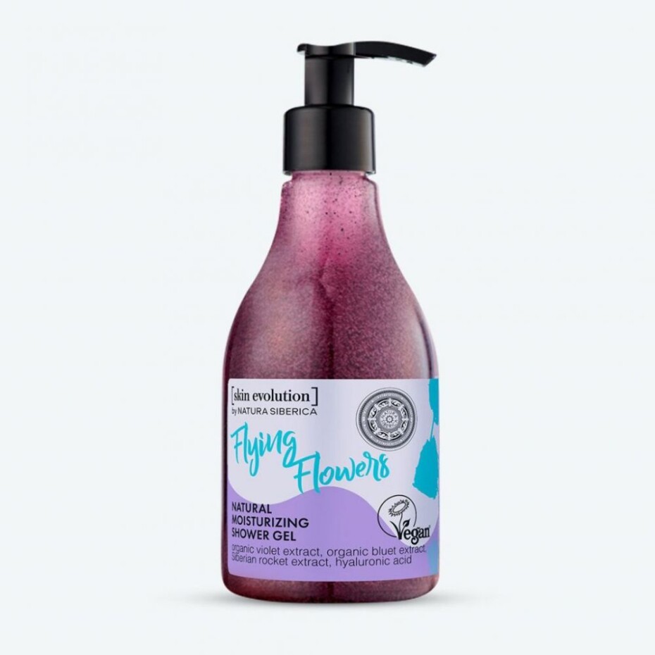Natura Siberica Přírodní hydratační sprchový gel Flying Flowers Skin Evolution 260 ml - main (0)