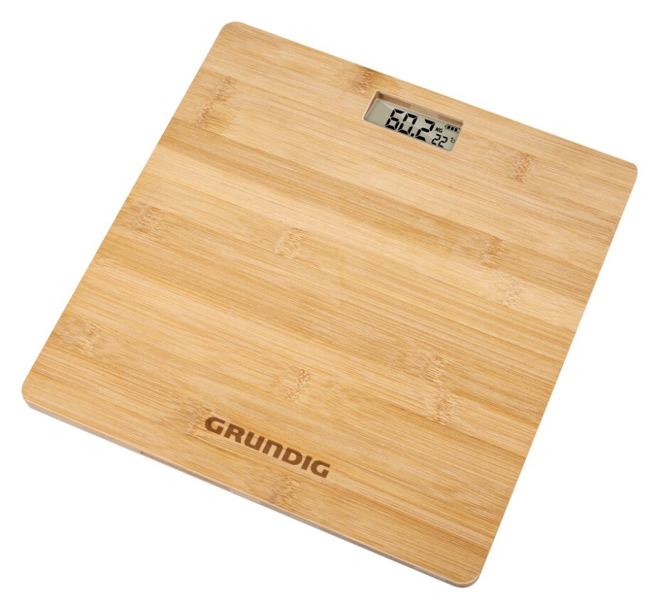 GRUNDIG Osobní váha digitální Bambus 180 kg ED-247741 - main (1)