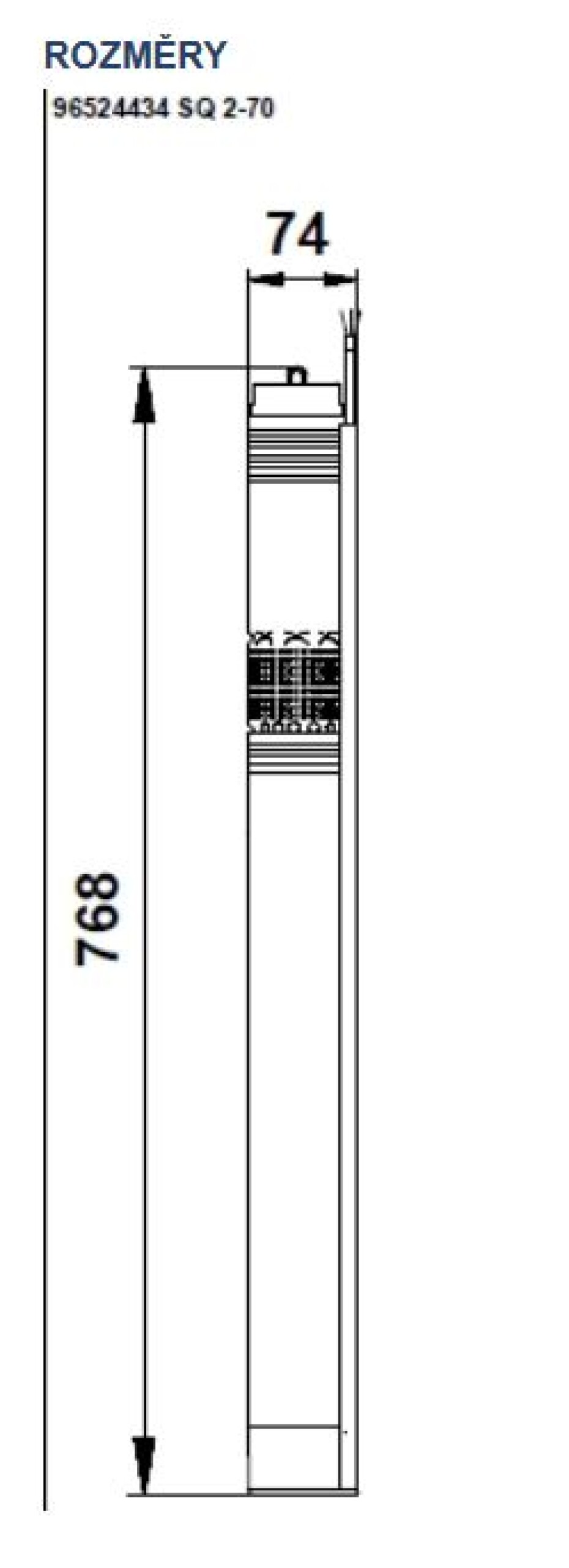 GRUNDFOS SQ 1-65, ponorné čerpadlo, 230V, kabel 30m (96524421) - main (3)