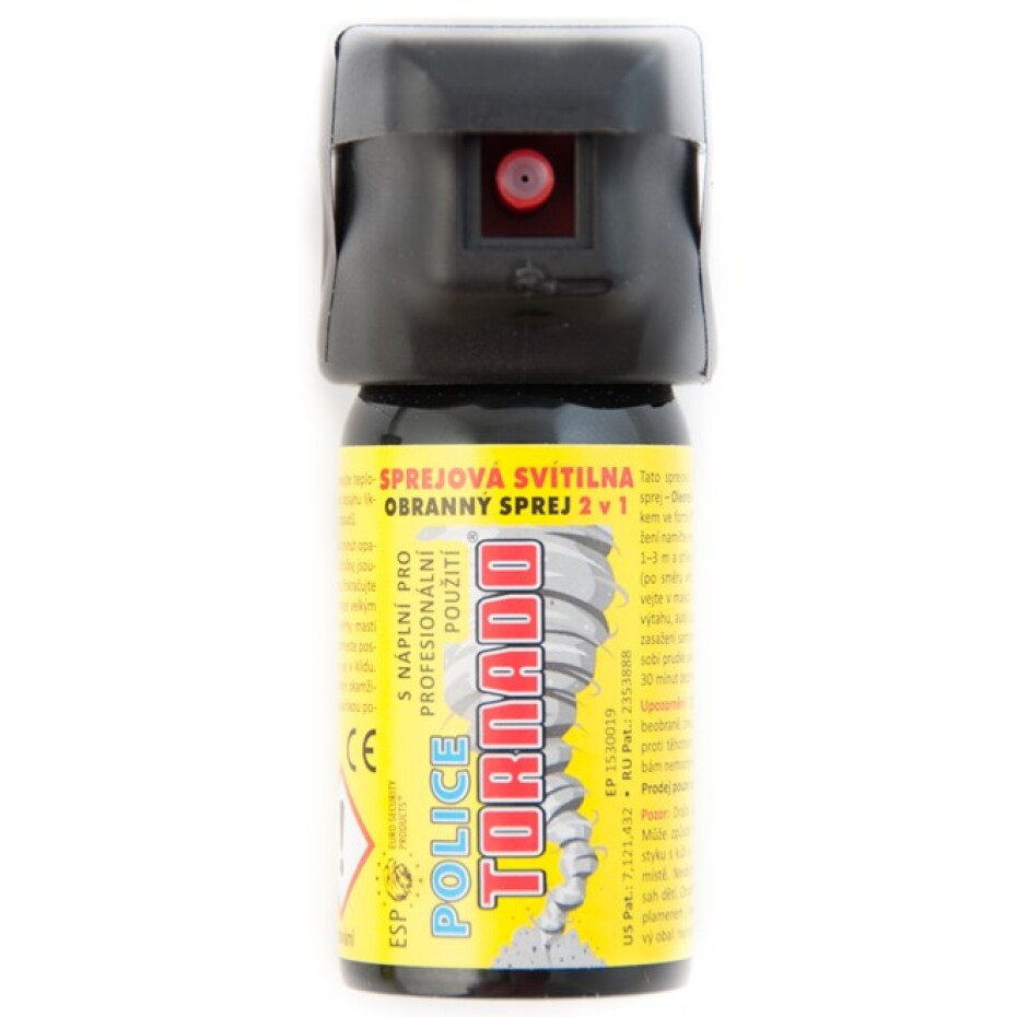 Sprej obranný pepřový TORNADO 40 ml (sprej náhradní) - main (0)