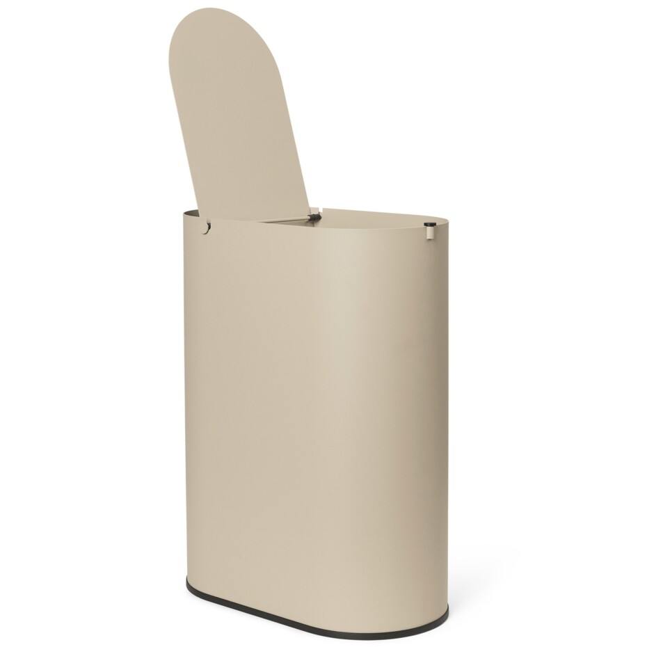 Odpadkový koš ENKEL 19 l, kašmírová, uhlíková ocel, ferm LIVING - main (3)