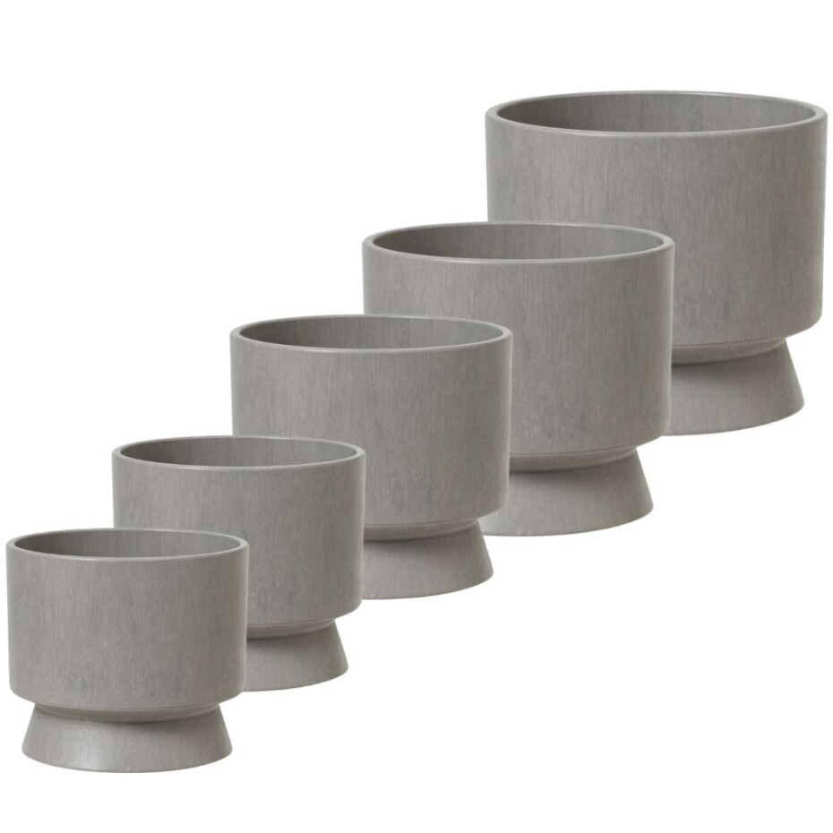 Květináč RECYCLED 12 cm, písková, Rosendahl - main (7)