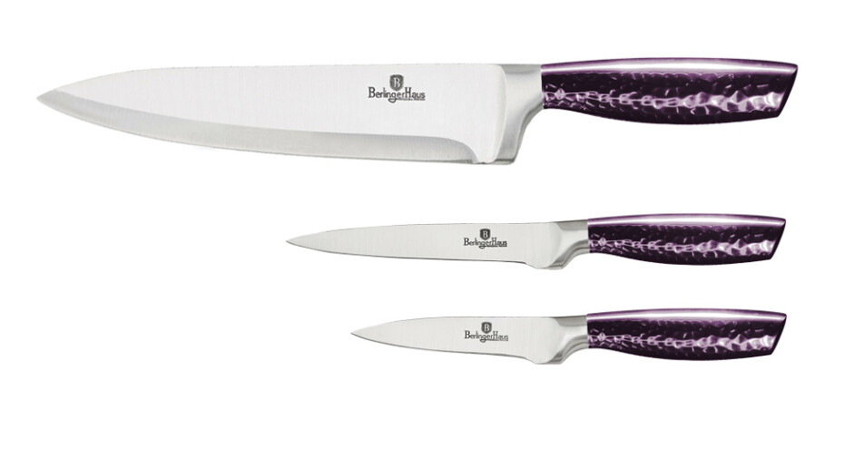 BERLINGERHAUS Sada nožů nerez 3 ks Purple Eclipse Collection BH-2675 - main (0)