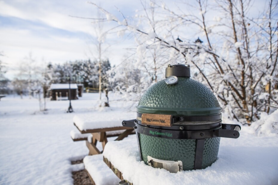 Gril na dřevěné uhlí MINIMAX, zelená, Big Green Egg - main (2)