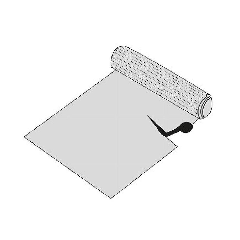 KELA Protiskluzová vložka do zásuvky SOLETTA transparentní   150x50cm KL-11390 - main (4)