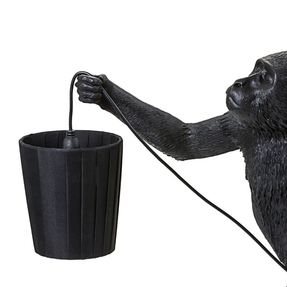 Stínidlo na světla MONKEY, černá, Seletti - main (4)