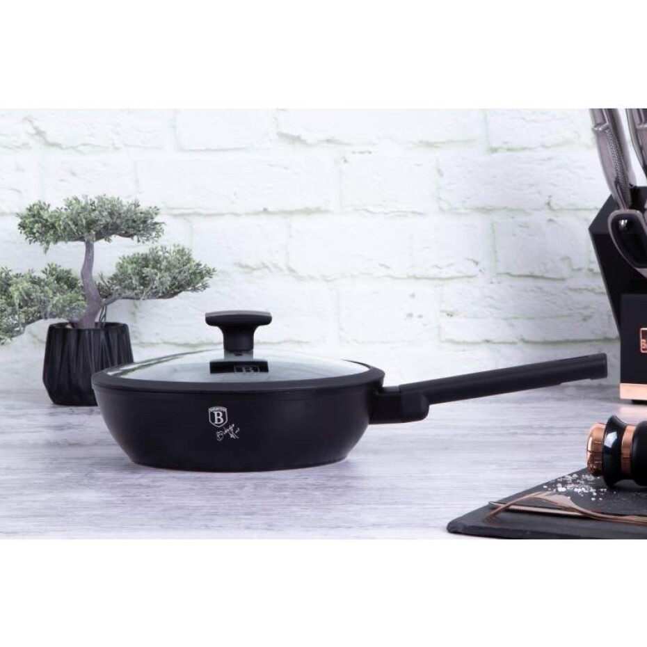 BERLINGERHAUS Pánev hluboká s titanovým povrcham a poklicí 24 cm Monaco Collection BH-7089 - main (6)
