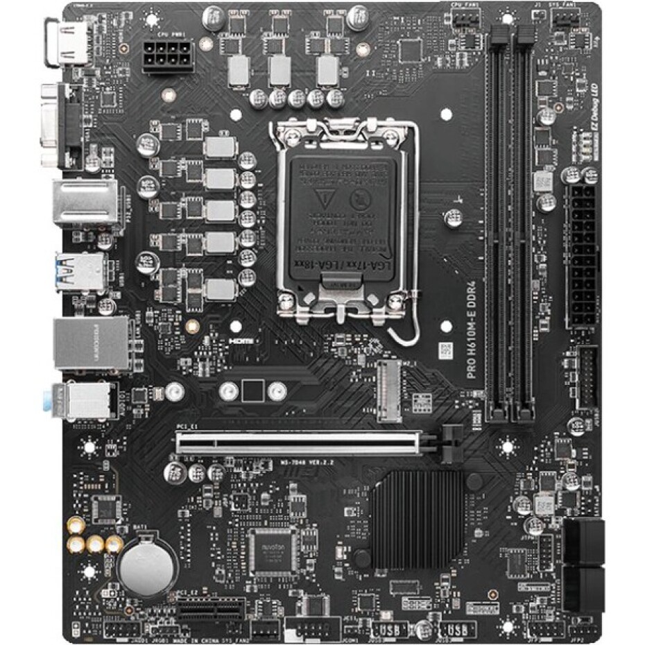 MSI PRO H610M-E DDR4 - main (0)