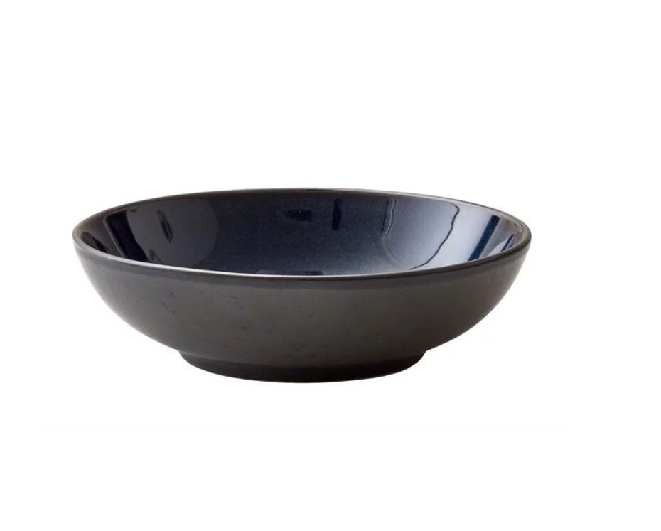 Jídelní miska 20 cm, černá / tmavě modrá, Bitz - main (0)