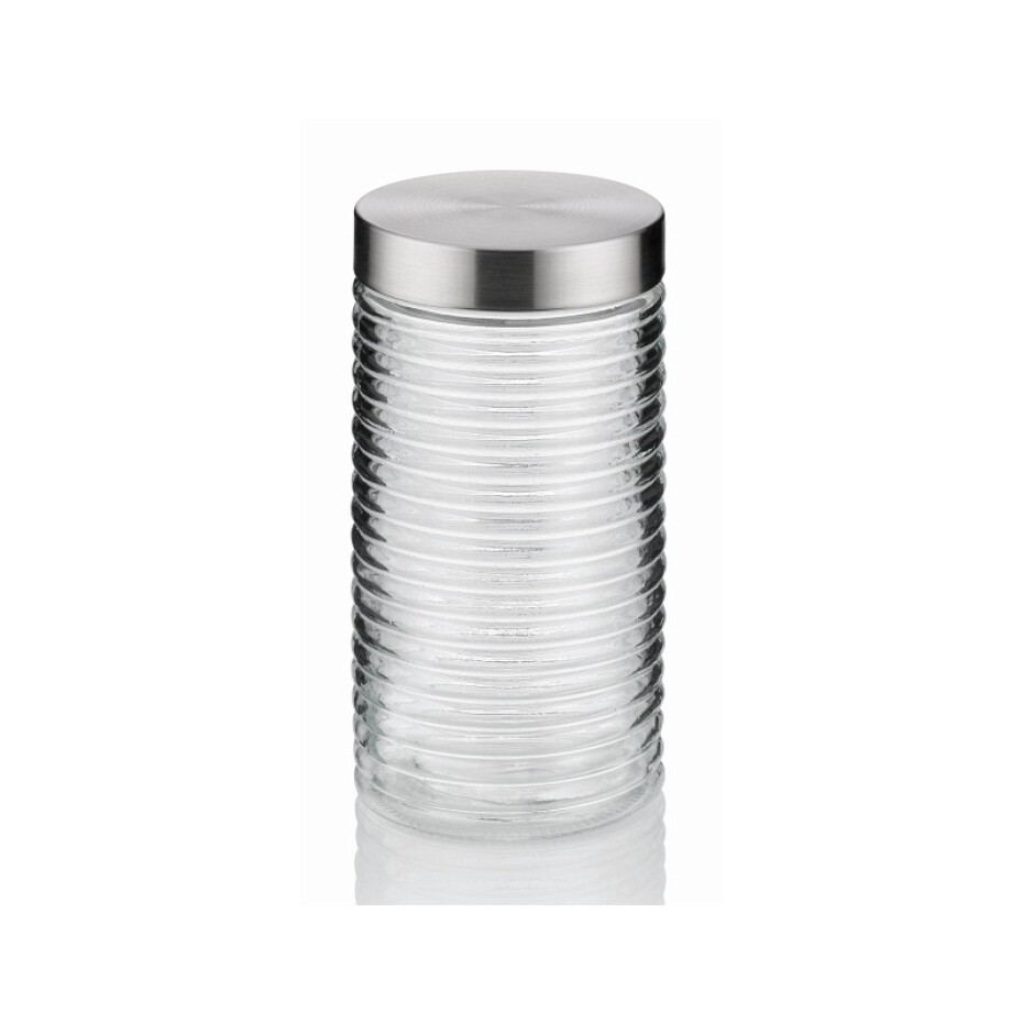 KELA Dóza DIANA sklo/nerez 1.6l KL-11952 - main (0)