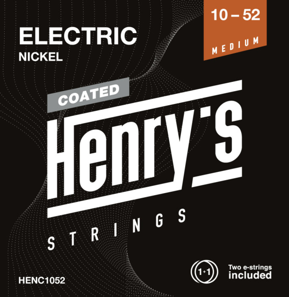 Henry`s HENC1052 Coated Electric Nickel - 010“ - 052” - main (0)
