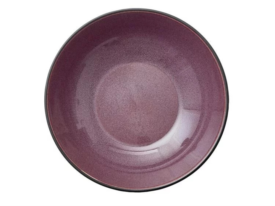 Jídelní miska 20 cm, černá / fialová, Bitz - main (1)