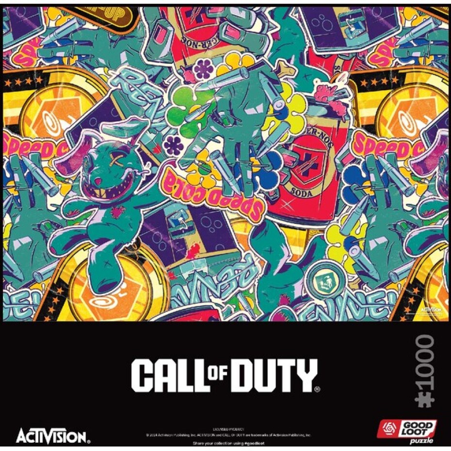 Gaming Puzzle: Call of Duty Zombies Collage (1000) - main (2)